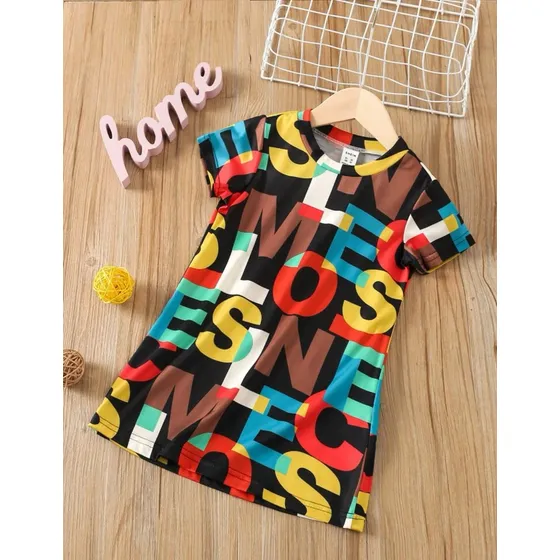 Vestido Shein Niña Talla 4 Moda Casual