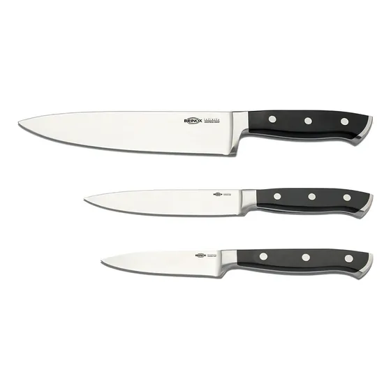 Conjunto de facas Infinity 3 peças Brinox