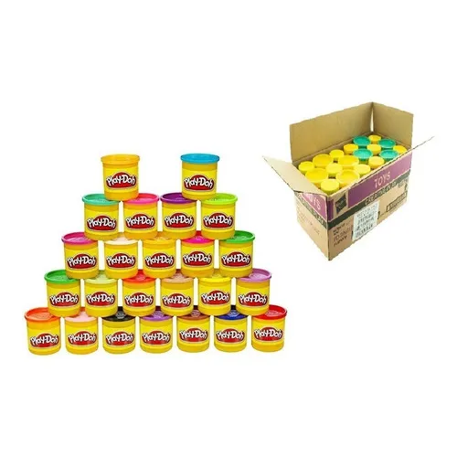 Play Doh Caja Con 36 Botes De Plastilina De Colores 112 Gr Color Multicolor