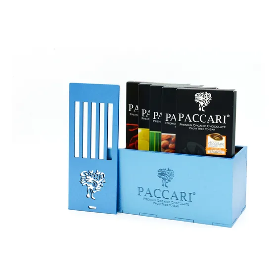Paccari  Caja De Colores De Madera X 5 Barras