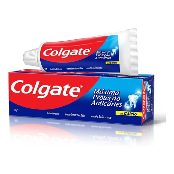 Creme Dental Máxima Proteção Anticáries Menta 30g - Colgate
