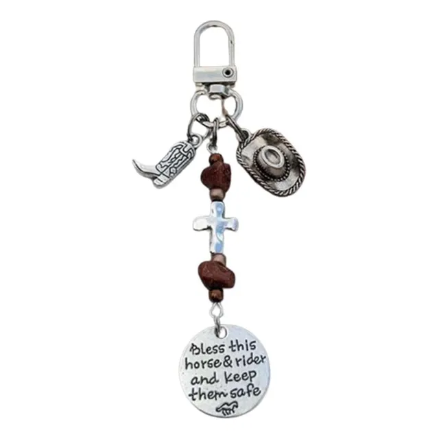 Clip Para Silla Montar Brida Bendice Este Caballo Jinete