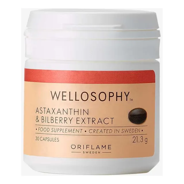 Astaxantina Y Extracto De Arándano Antioxidante Oriflame