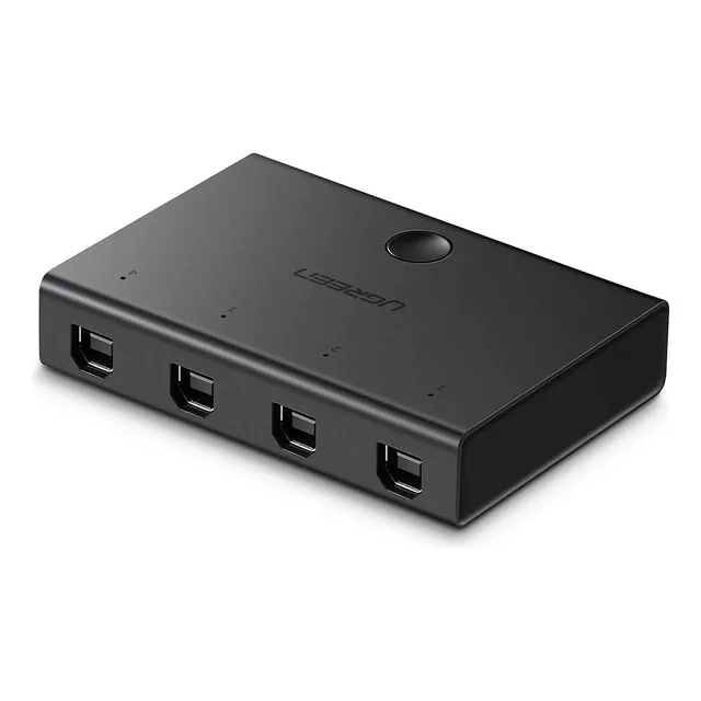 Hub Adaptador Ugreen Usb 2.0 Switch 4 × 1 P / Impresora Pc 