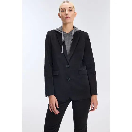 Blazer Corderoy Clásico Con Bolsillos Mujer Portsaid