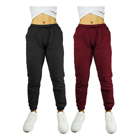 Pantalón Jogger Sudadera Unisex X2 Unidades Algodón Perchado