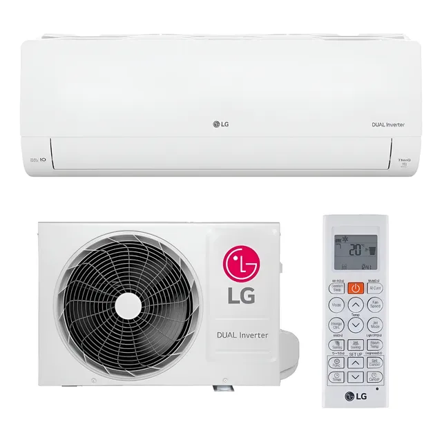 Ar Split LG Ai Dual Inverter Voice 9000 Btus Frio Branco