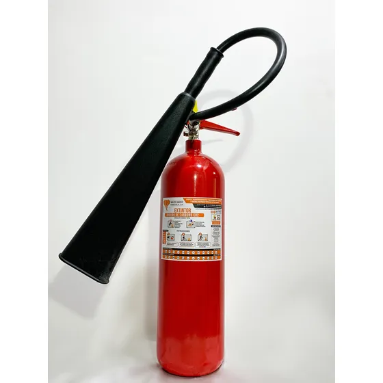 Extintor 15 Lbs Co2 Cilindro De Hierro