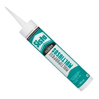 Silicón Multiusos Transparente 280 Ml Sista Silicón Multiusos Transparente 280 Ml Sista