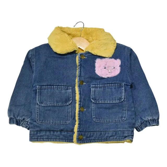 Campera De Jean De Nena Con Piel Interior | Dammar