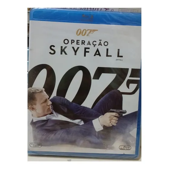 007 Operação Skyfall Bluray Original Lacrado
