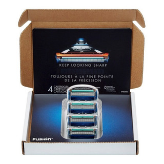 Gillete 4 Cartuchos Desechables Fusion Men's Razor Blade Gillete 4 Cartuchos Desechables Fusion Men's Razor Blade