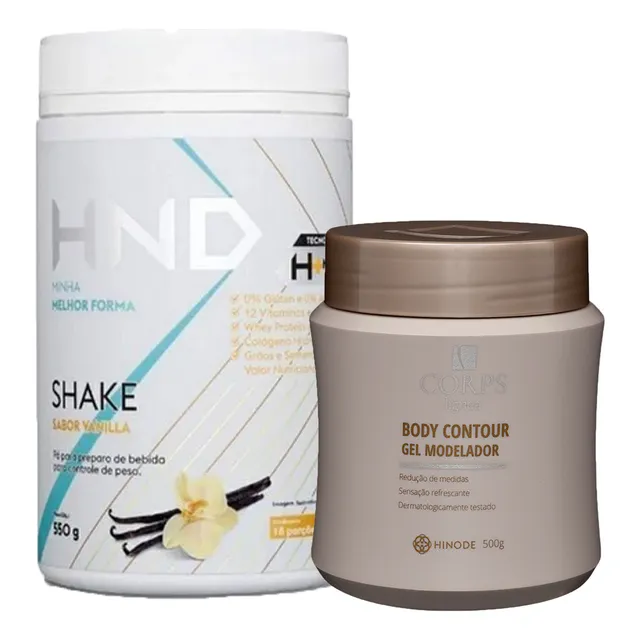 Corps Lignea Gel Reductor De Medidas Y Batido Shake Vainilla