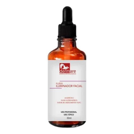 Fluído Iluminador Facial Microagulhamento 30ml Tipo de pele Melasma