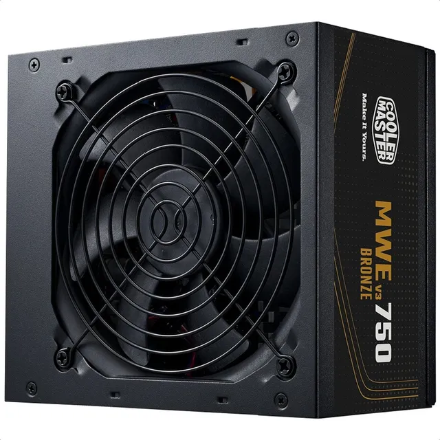 Fuente De Poder Cooler Master Mwe 750 V3 Bronze 80 Plus 750w