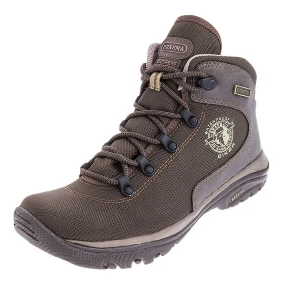Botas Brahma Biker Om2676 Impermeable Bota Brahma Mujer 