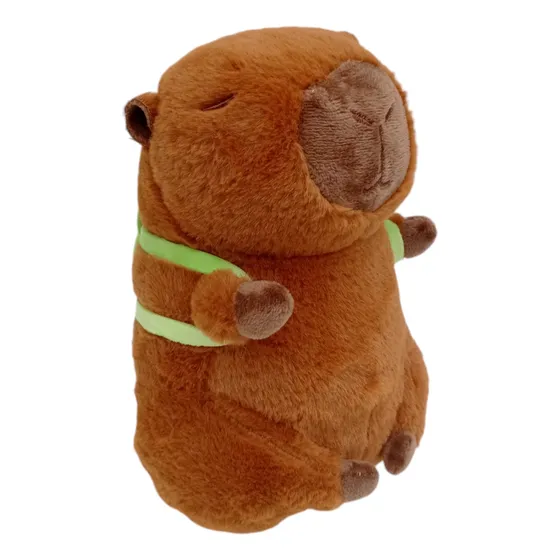 Peluche Capibara Carpincho Con Mochila De Tortuga. Últimos!!