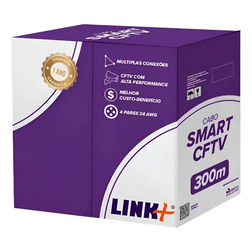 Cabo de Rede Furukawa Soho Plus CAT5e 305 Metros CMX CFTV 4 pares