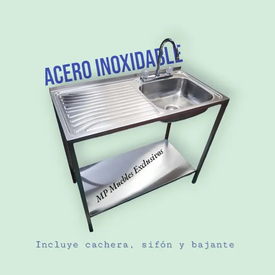 Fregadero En Acero Inoxidable 