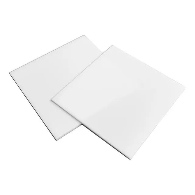 Chapa De Acrilico Branco Leitoso 100 X 50cm 2mm