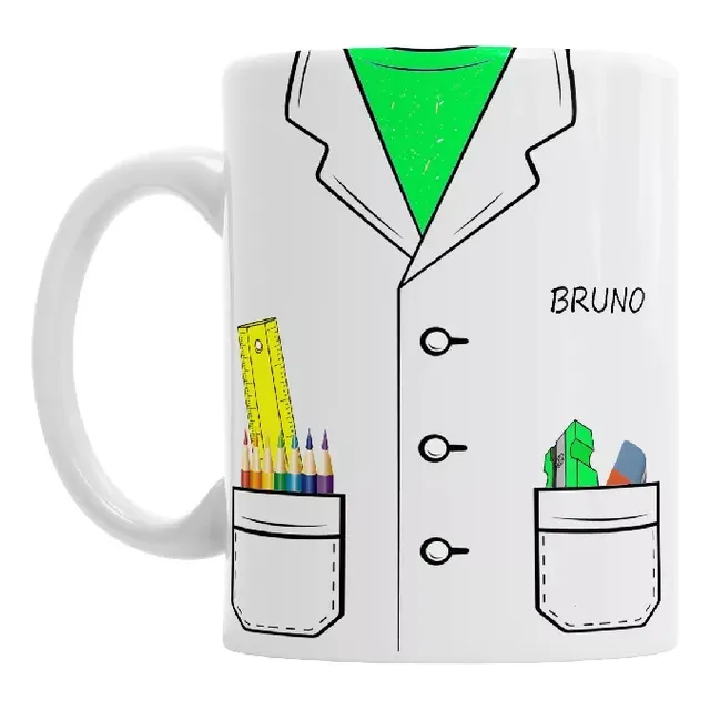 Pocillo Mug - Día Del Maestro - Profesor - Con Nombre