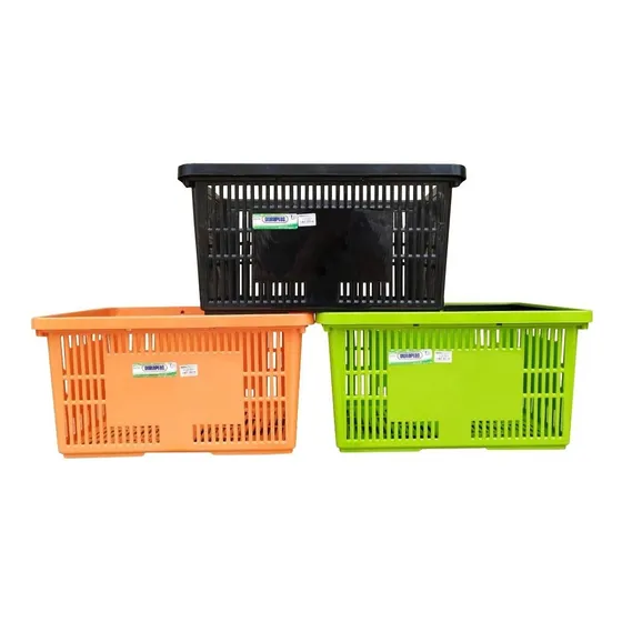 Cestas Plástica Para Mercado Duraplas. Excelente Calidad.
