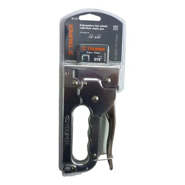 Engrapadora Metalica Truper Original Et-19 + 200 Grapas