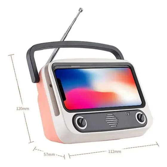 Corneta Bt Apariencia Tv 5 Watts Lector Sd/usb Recargable