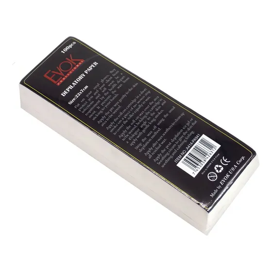 Bandas Depilatorias X 100 Unidades Evok