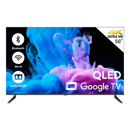 Smart TV pantalla 50 pulgadas Cuory Google TV 4K UHD QLED Smart TV pantalla 50 pulgadas Cuory Google TV 4K UHD QLED