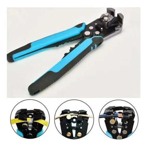 Luatek Lwj-130 Alicate Desencapador Fios Crimpador Corte 3