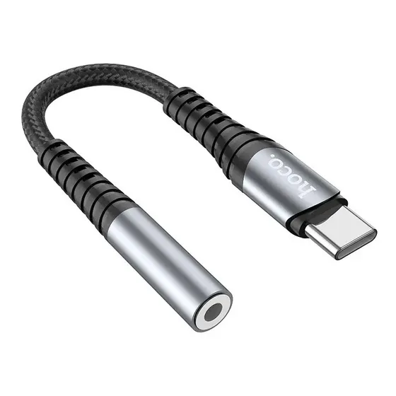 Convertidor Audio Digital Hoco LS33 Usb Tipo C A Aux 3.5 Para Celular