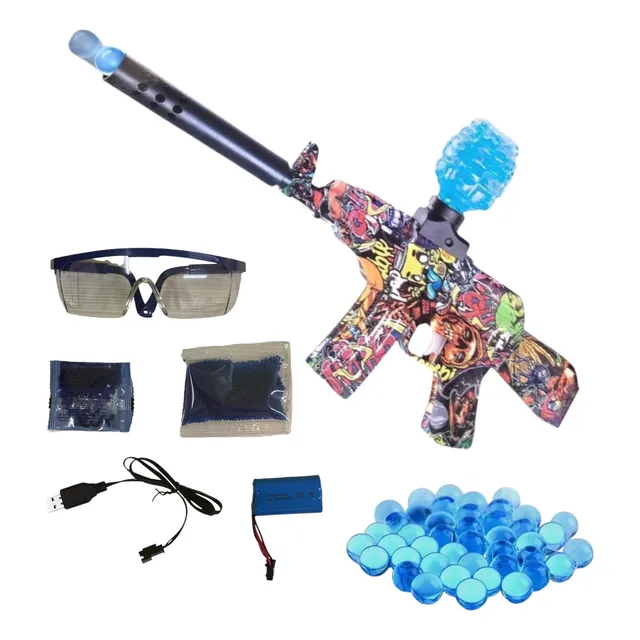 Pistola Hidrogel Arma Juguete Rifle Sonido Veoquiero