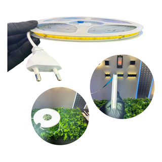 Fita Led Cob 110v Direta 320leds Rolo 10 Metros 4000k Neutra Fita Led Cob 110v Direta 320leds Rolo 10 Metros 4000k Neutra