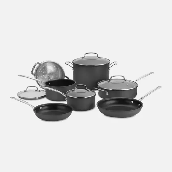 Cuisinart Juego De Ollas Antiadherente 11 Piezas