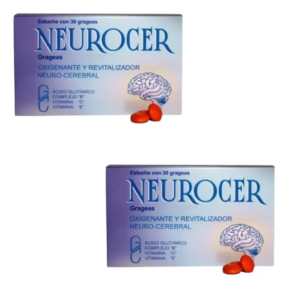 Neurocer Rerevitalizador Neuro-cerebral Caja C/30 Pack/2