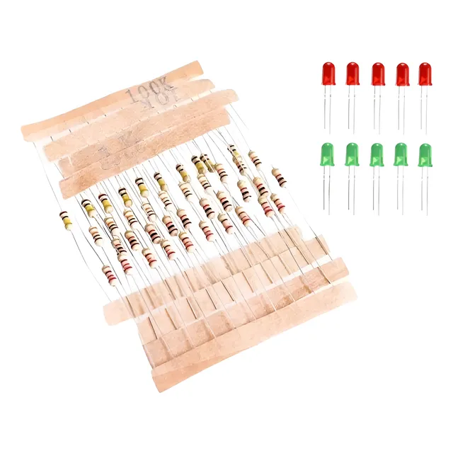 Kit De Resistencias Y Leds