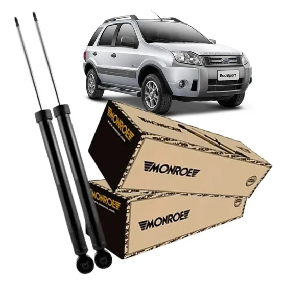 2 Amortecedor Ecosport 2002 A 2012 Traseiro Original Monroe