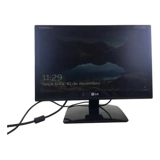 Monitor LG Flatron Led Widescreen 18,5'' E1941s Usado Vga