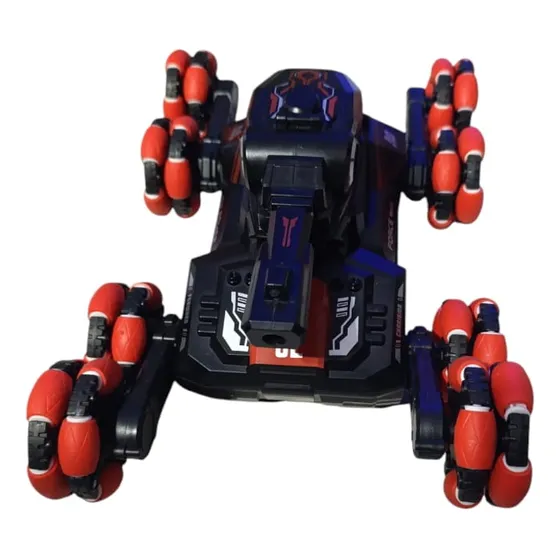 Carro Tanque Control Remoto Lanza Bolas De Hidrogel X8 Rueda