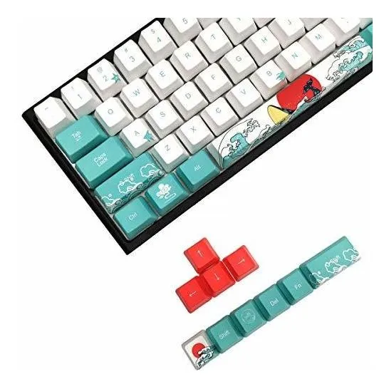 Keycaps 60 Ciento Adecuado Para Teclado Mecanico Gk61 Gk64