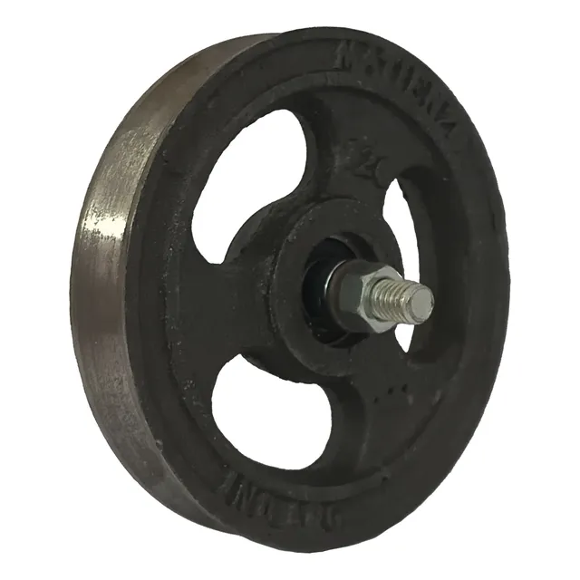 Rueda Canal V 120mm Para Porton Corredizo