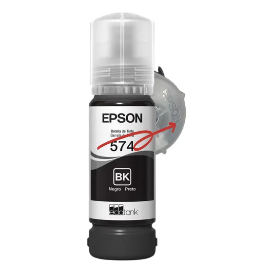 Refil De Tinta Epson T574120 Preto - L8050 L18050