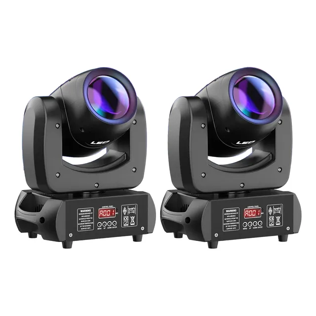 2pc 150w Luces Beam 18 Prisma Dmx Dj Cabeza Móvil Roboticas