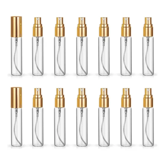 20pcs Atomizador Recargable Botella De Perfume De Viaje 10ml