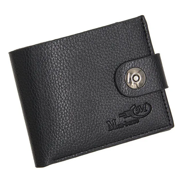 Cartera Corta Para Hombre Con Cierre Magnético Y Moderna Ran