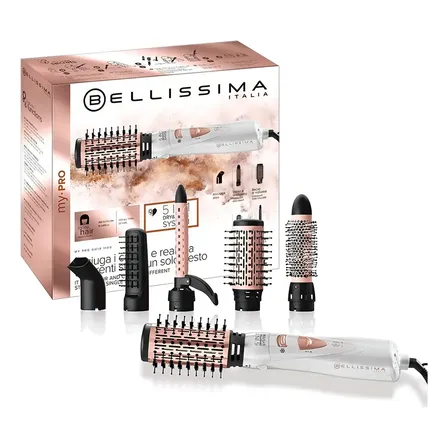 Bellissima Italia Drystyle 5 en 1 (cepillo secador, alisador y ondulador)