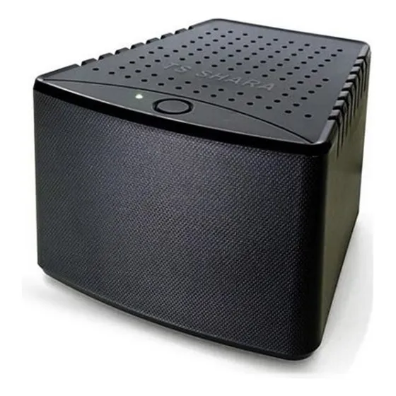 Estabilizador Ts Shara Powerest Home 1000va Entrada Bivolt / Sa[ida 115v 6t - 9007 Cor Preto