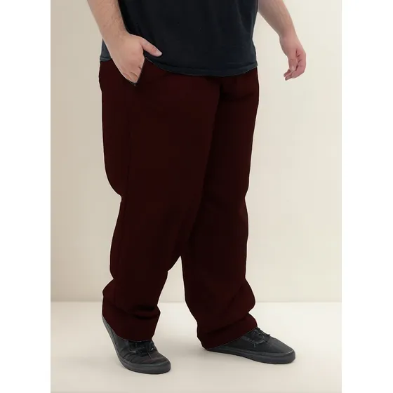 Pantalon Hombre Deportivo Jogging Plus Size Algodón C/ Felpa