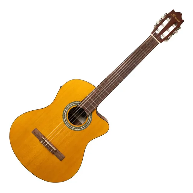 Guitarra Electroacústica Ibanez Ga3ece - Oam Open Pore Ambar